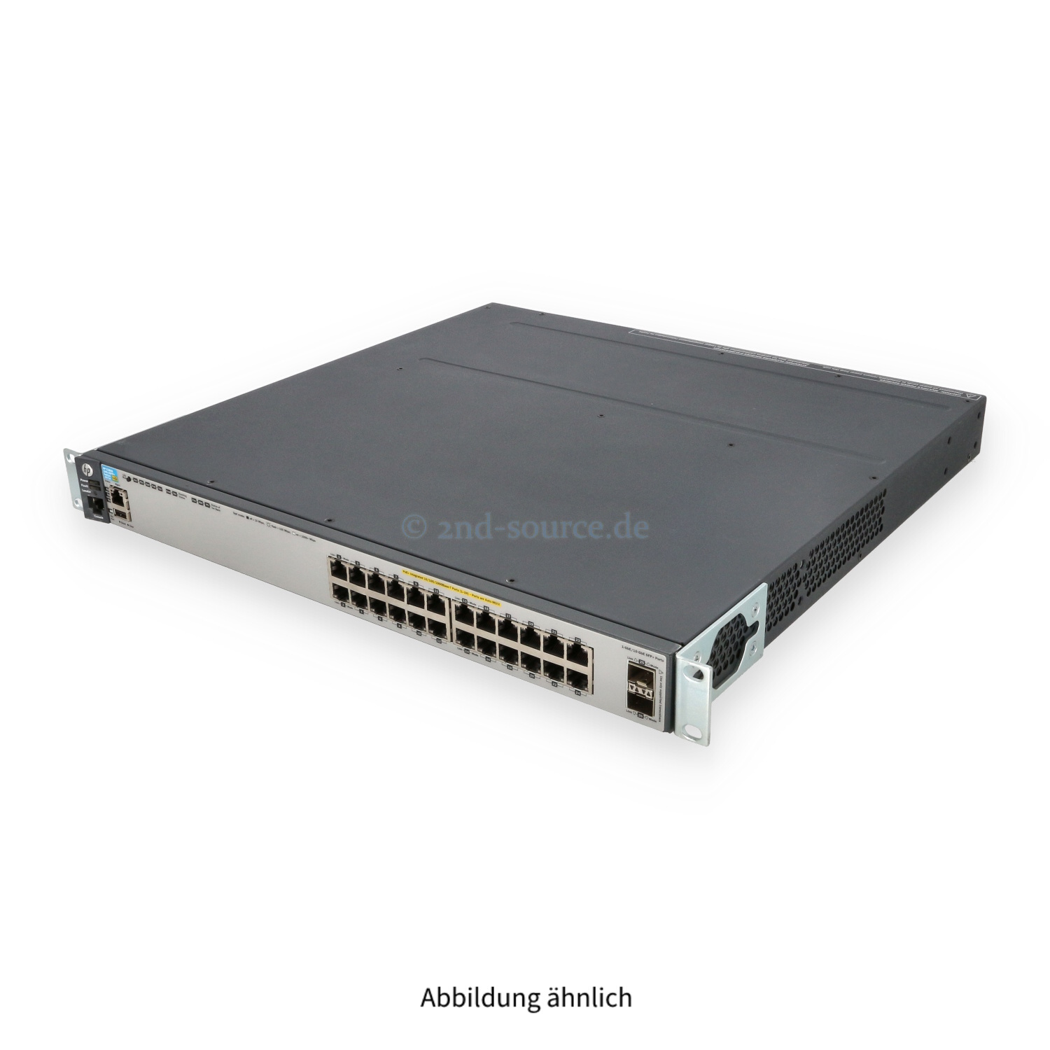 HPE ProCurve E3800-24G-PoE+-2SFP+ 24x RJ-45 1GbE PoE+ 2x SFP+ 10GbE 2x 1000W Switch J9573A