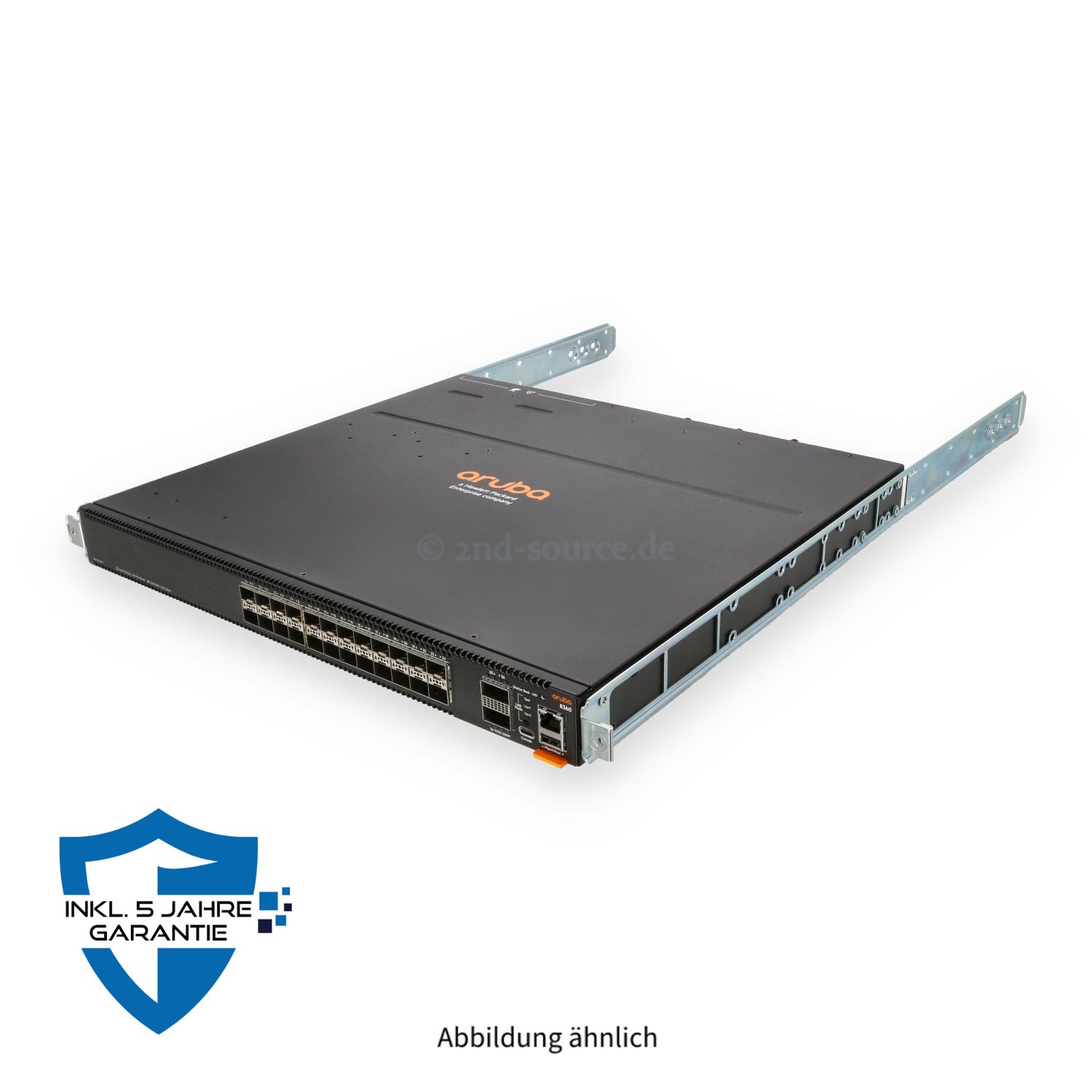 HPE Aruba CX8360-24XF2C 24x SFP+ 10GbE 2x QSFP28 100GbE 3x F-t-B Fan 2x 550W Switch JL710A JL722A JL714A JL600A